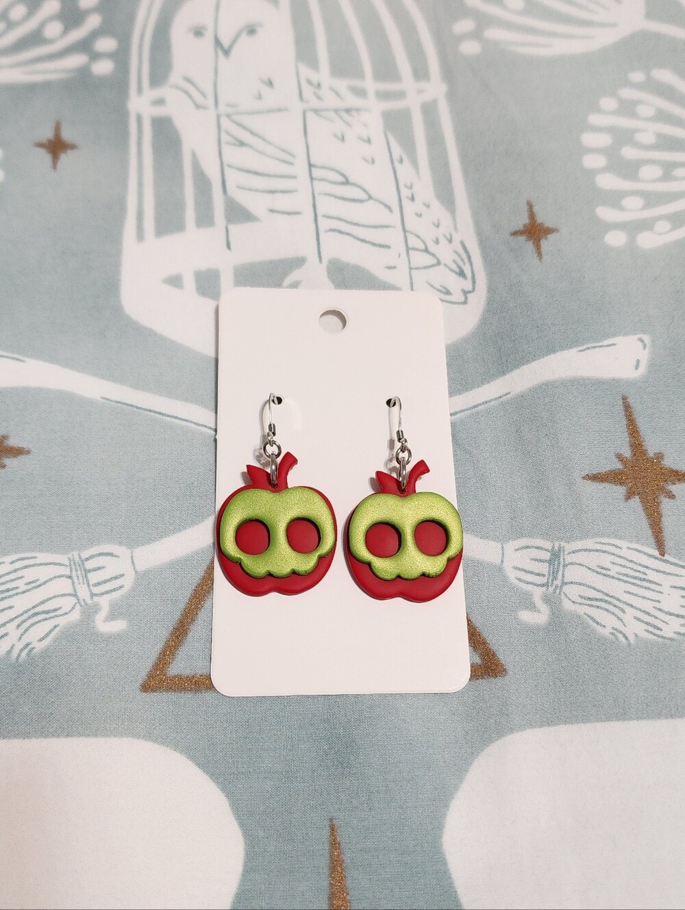Poison Apple Earrings Handmade